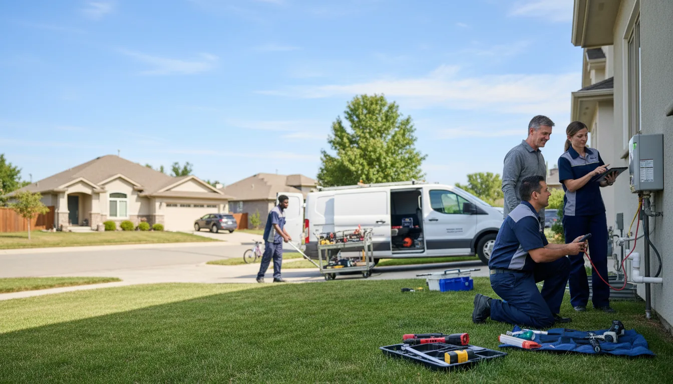 Tankless water heater service in Troy, ME